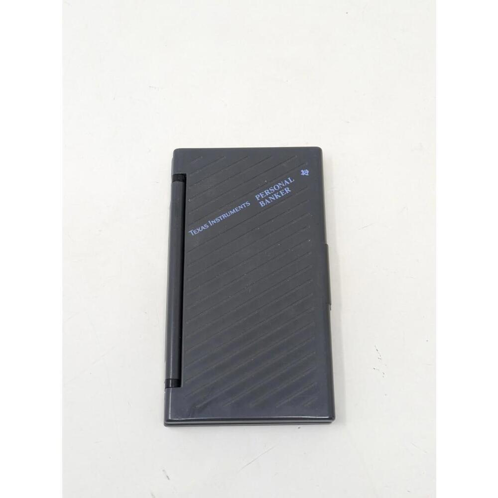Vintage Texas Instruments Personal Banker Tested Working